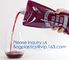 Red wine,Milk beverage spout bag self-standing sealing bag,bag with spout cosmetic spout bag bag in box spout,bagease pa supplier