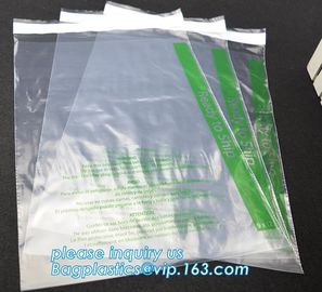 cornstarch made biodegradable and compostable courier mailing plastic shipping packaging bag with custom logo CLOTH PACK supplier