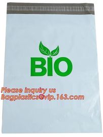 Corn starch Plastic delivery envelopes compostable biodegradable mailing courier bags,2.4Mil heavy duty biodegradable an supplier