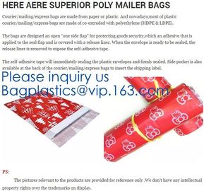 Biodegradable compostable plastic express courier shipping envelope customised poly mailer mailing bags PLA PBAT STRACH supplier