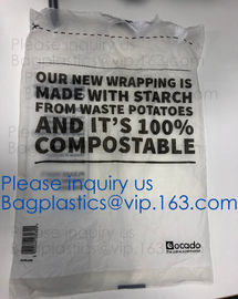 22'' x 16'' biodegradable Poly Mailing Self Seal Shipping Envelope Bag,custom printed compostable biodegradable eco frie supplier