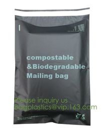 custom printed compostable biodegradable eco friendly plastic shipping packaging mailing courier bags BAGPLASTICS BAGEAS supplier