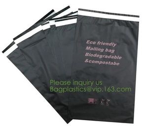 custom printed compostable biodegradable eco friendly plastic shipping packaging mailing courier bags BAGPLASTICS BAGEAS supplier