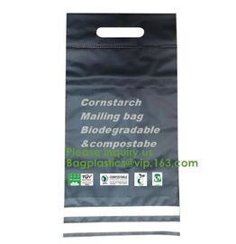 cornstarch made biodegradable custom printed plastic mailing bags,China Supplier Custom biodegradable courier bag biogra supplier