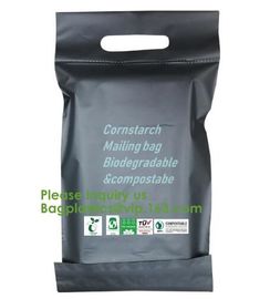 cornstarch made biodegradable custom printed plastic mailing bags,China Supplier Custom biodegradable courier bag biogra supplier