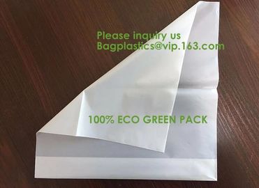 Compostable biodegradable packaging mailing bag with handle,Biodegradable compostable plastic courier shipping envelope supplier