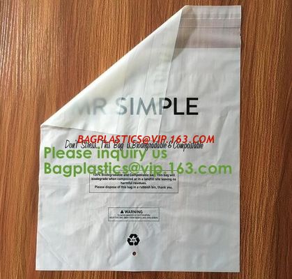 Let us Fight plastic together, 100% compostable mailing bag,custom biodegradable mailing bag courier bag for cloth shoeb supplier