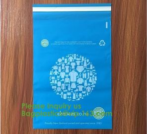 Die cut handle custom compostable biodegradable cornstarch made plastic mailing bags,Cornstarch made biodegradable compo supplier