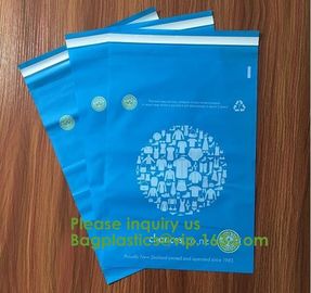 Die cut handle custom compostable biodegradable cornstarch made plastic mailing bags,Cornstarch made biodegradable compo supplier