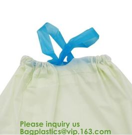 Custom Cornstarch 100% Compostable Biodegradable Trash bag,PLA compostable plastic fresh vegetables packaging bag PBAT supplier