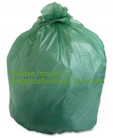 gallon biodegradable and compostable kitchen trash bag,Eco Friendly Biodegradable Packaging Bags 100% Compostable Plasti supplier