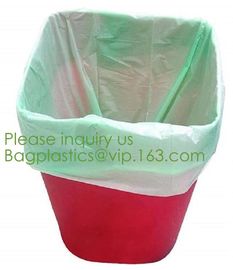 gallon biodegradable and compostable kitchen trash bag,Eco Friendly Biodegradable Packaging Bags 100% Compostable Plasti supplier