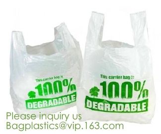 Eco friendly Compostable Waste Bags 100% Biodegradable Garbage Bags Made From Cornstarch,Biodegradable bags Garbage Bags supplier