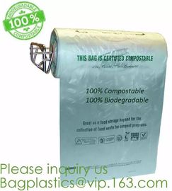 Eco-friendly Trash Compostable Biodegradable Plastic Bag Wholesale,cheap biodegradable compostable plastic trash bag on supplier