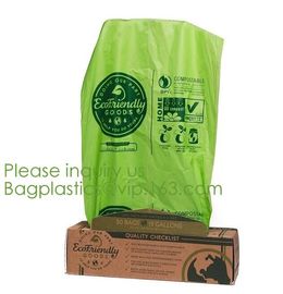 Bio material Bio plastic eco material eco plastic,Scented Compostable Bio Degradable Garbage Bags With Logo bagplastics supplier