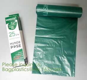 Hospital Medical Custom Printed Plastic Scented Compostable Bio Degradable Garbage Bags With Logo,bagease bagplastics supplier