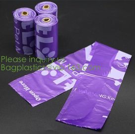 cornstarch made 100% eco friendly direct manufacturing factory compostable garbage bags on roll with drawstring bagease supplier