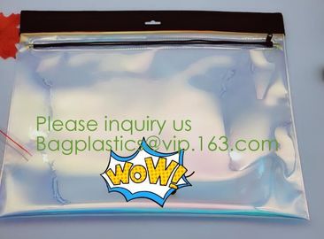 Packaging Bag Customized PVC Zipper Bag,frosted slider transparent k water proof clear pvc custom bag bags zipper supplier