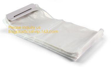 ECO vegetable packaging 100% compostable PLA wicket plastic bag, BIO Plastic Wicket Bag for food with customized print supplier