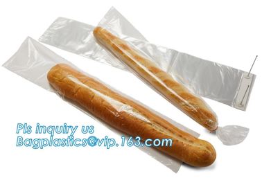 biodegradable plastic food bread wicket bag, PACK, Accept Custom Order bread packaging CPP BOPP plastic wicket bread bag supplier