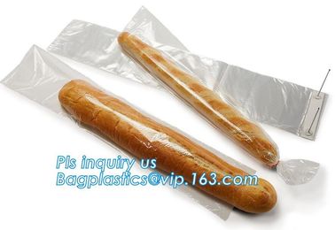 biodegradable plastic food bread wicket bag, PACK, Accept Custom Order bread packaging CPP BOPP plastic wicket bread bag supplier