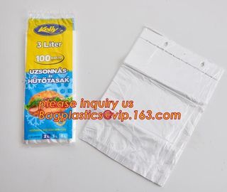 biodegradable newspaper bag, doorknob bags,Poly Wicket Bag Plastic Printed Bread Bag,Clear Bread Packaging Poly LDPE Wic supplier