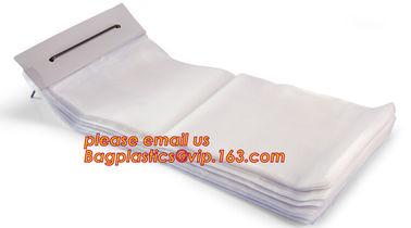 China supply clear food grade poly wicket bags ice bags bread bags with printing,food grade Poly wicket bags bagease pac supplier