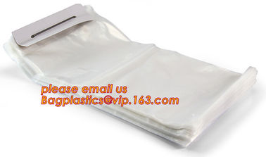 China supply clear food grade poly wicket bags ice bags bread bags with printing,food grade Poly wicket bags bagease pac supplier