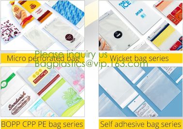 microperforated clear printed CPP bread bags,Food grade bakery microperforate OPP bags,Flower Bags /potted plant sleeves supplier