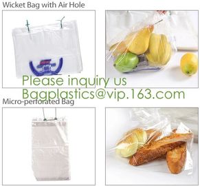 Microperforated PP Material Bakery Bag,hot perforated five layers POF shrink film,Microperforated pof (Polyolefin) shrin supplier