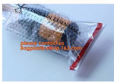 Leakproof PVC wine Protector bag Anti-Shock Reusable Plastic PVC Inflatable Bubble Liner Protective Pac Red Wine Bags Pr supplier