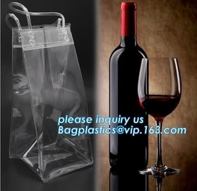 Eco friendly PVC CUSTOM ECO TOTE BAG, WINE HANDLE BAG, HANDY BAG, WINE CARRIER BAG, WINE PACK, WINE PROTECTION, BOTTLE P supplier