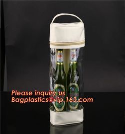 Eco friendly LONG HANDLE RECYCLABLE PVC WINE BAG, CARRIER BAG,HANDY BAG,GIFT WINE BAG,PROMOTION, PROMOTIONAL PRODUCTS PA supplier