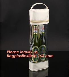 Eco friendly LONG HANDLE RECYCLABLE PVC WINE BAG, CARRIER BAG,HANDY BAG,GIFT WINE BAG,PROMOTION, PROMOTIONAL PRODUCTS PA supplier