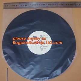 Biodegradable Resealable Clear Plastic Cd Sleeves album Packaging Bags,CD bag PP bag CD protective film for disk bag pac supplier