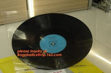 Biodegradable record covers CD LP inner sleeves bag for turntable storage,portable cheap practical custom cd bag bagease supplier