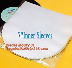 Biodegradable record covers CD LP inner sleeves bag for turntable storage,portable cheap practical custom cd bag bagease supplier