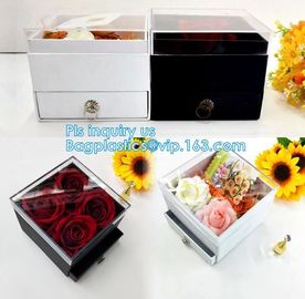 Custom square luxury white cardboard gift box high gloss cardboard boxes packaging,Drawer Custom Logo Bow Tie Gift Boxes supplier