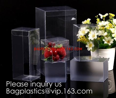 Clear PET box with hanger  Window box clear box PVC box in pillow shape  Alternatives to paper box pvc box Printed PVC b supplier