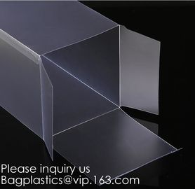 Window box packaging box PVC box for gift packaging  Alternatives to acrylic box clear box Printed PVC box  Clear window supplier