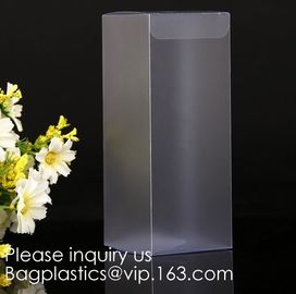 Window box packaging box PVC box for gift packaging  Alternatives to acrylic box clear box Printed PVC box  Clear window supplier