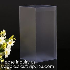 Window box packaging box PVC box for gift packaging  Alternatives to acrylic box clear box Printed PVC box  Clear window supplier