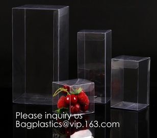 Window box packaging box PVC box for gift packaging  Alternatives to acrylic box clear box Printed PVC box  Clear window supplier