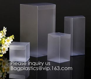 pvc box Clear PVC box with foil stamping  Alternatives to acrylic box pvc box Clear PVC box &amp; offset printing  Alternati supplier