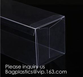 pvc box Clear PVC box with foil stamping  Alternatives to acrylic box pvc box Clear PVC box &amp; offset printing  Alternati supplier