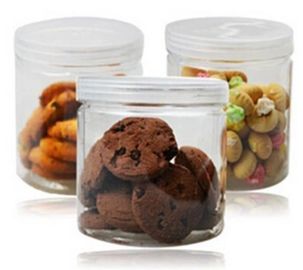 150ml 180ml pet plastic bottle container for candy cookies food packaging,250ml 500ml PET plastic container bottle jar f supplier