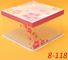 Disposable Clear/transparent Sandwich/cake Plastic Food Container/box/packaging,cheap cake boxes with clear window,custo supplier