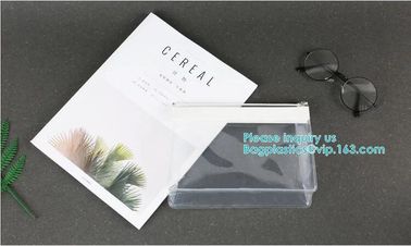 ZIPPERED BAGS, makeup cosmetic bag, travel BAG, Cosmetic Swimwear Sand beach Clear Cylinder PVC Bag For Women Makeup Tr supplier