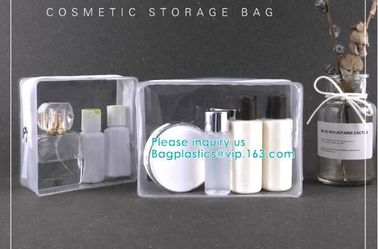 travel PVC makeup set bag promotional bags, Cosmetics Box Plain Travel Makeup Bags Organizer Bag Pink Toiletry Bag With supplier