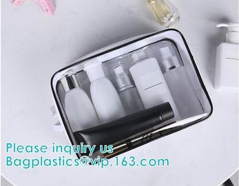 transparent cylinder zip PVC tube bag with hang hook for storage underwear portable PVC, Tube Cylindrical PVC packing Ba supplier
